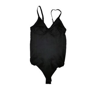 SHAPERX Black Bodysuit Shapewear Full Body Slimming Compression Tank Top 2X 3X